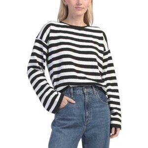 HYFVE Striped Crew Neck Sweater